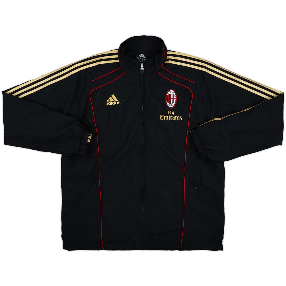 2010-11 AC Milan adidas Track Jacket - 7/10 - (L/XL)