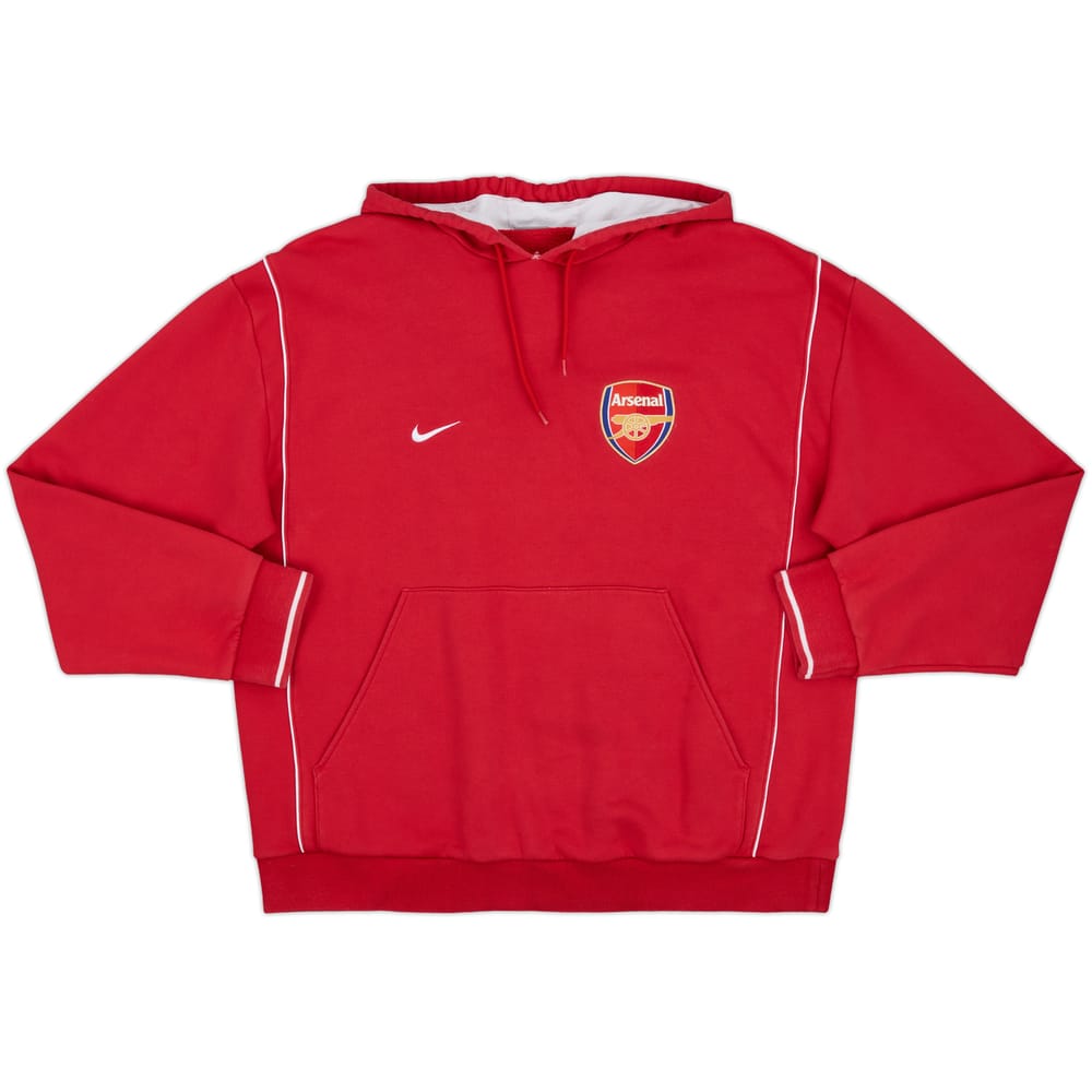 2006-07 Arsenal Nike Hooded Sweat Top - 8/10 - (XL)