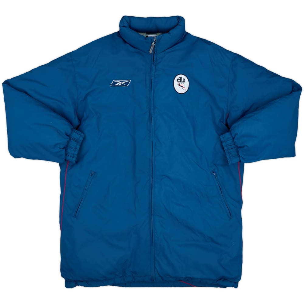 2003-04 Bolton Reebok Padded Bench Coat - 8/10 - (XL)