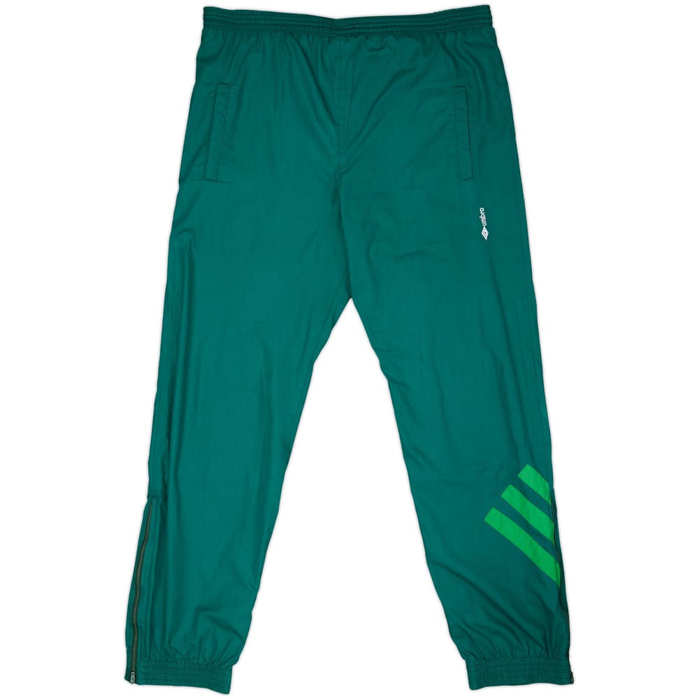 1991-93 Celtic Umbro Track Pants/Bottoms - 10/10 - (L)