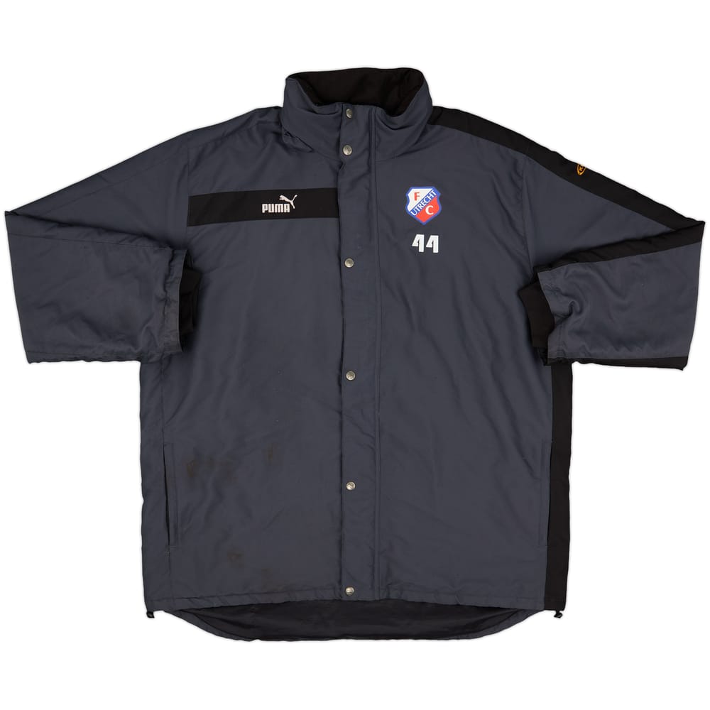2005-06 Utrecht Player Issue Puma Padded Bench Coat #44 - 7/10 - (XXL)