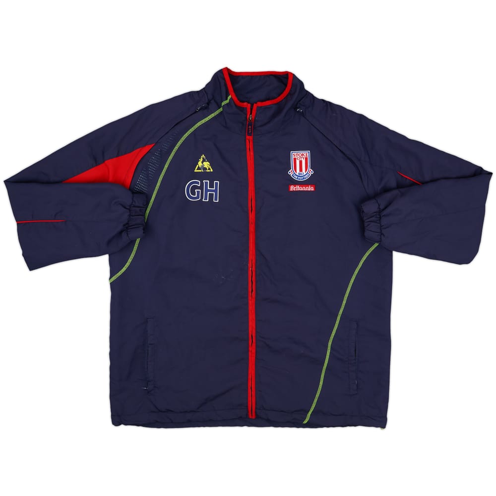 2008-09 Stoke City Staff Issue Le Coq Sportif Track Jacket GH - 6/10 - (XL)