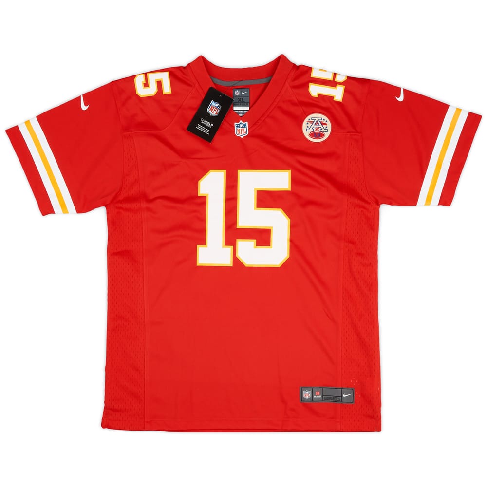 2017-23 Kansas City Chiefs Mahomes #15 Nike Game Home Jersey (XL.Kids)