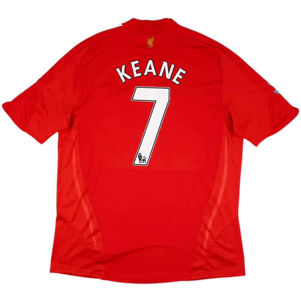 2008-10 Liverpool Home Shirt Keane #7 - 8/10 - (XL)