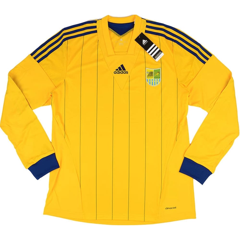 2013-14 Metalist Kharkiv Player Issue Home L/S Shirt (M)