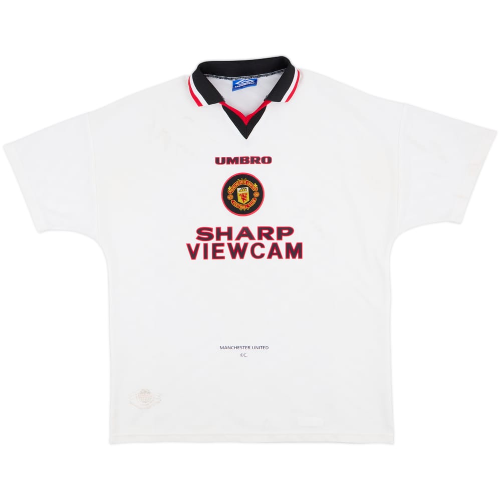 1996-97 Manchester United Away Shirt - 5/10 - (XL)