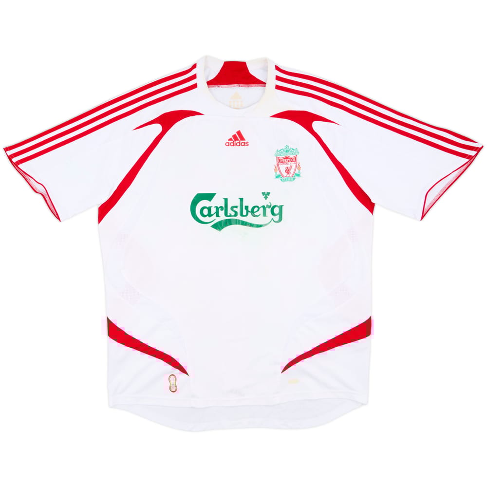 2007-08 Liverpool Away Shirt - 4/10 - (XL)