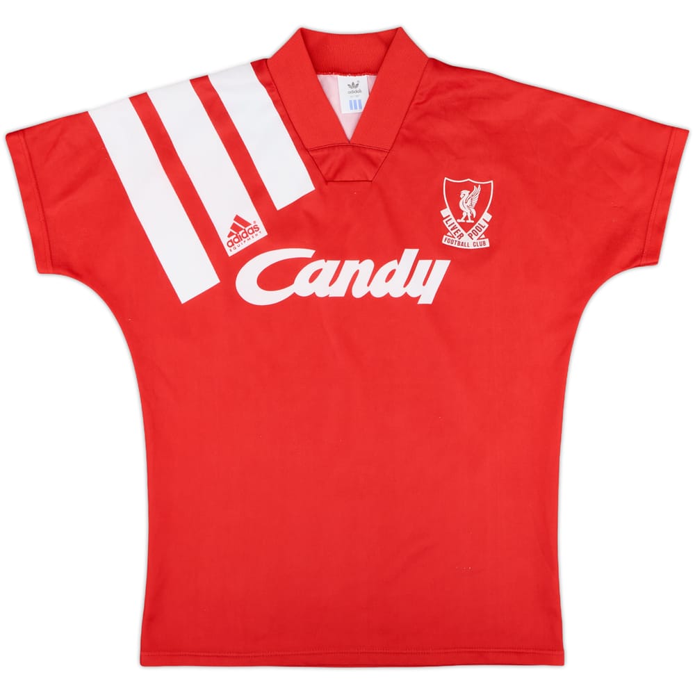 1991-92 Liverpool Home Shirt - 9/10 - (S)