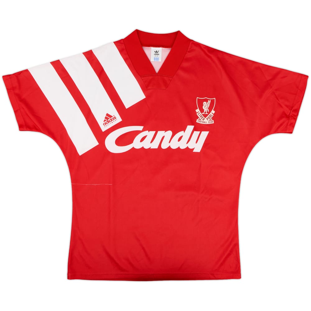 1991-92 Liverpool Home Shirt - 8/10 - (M)