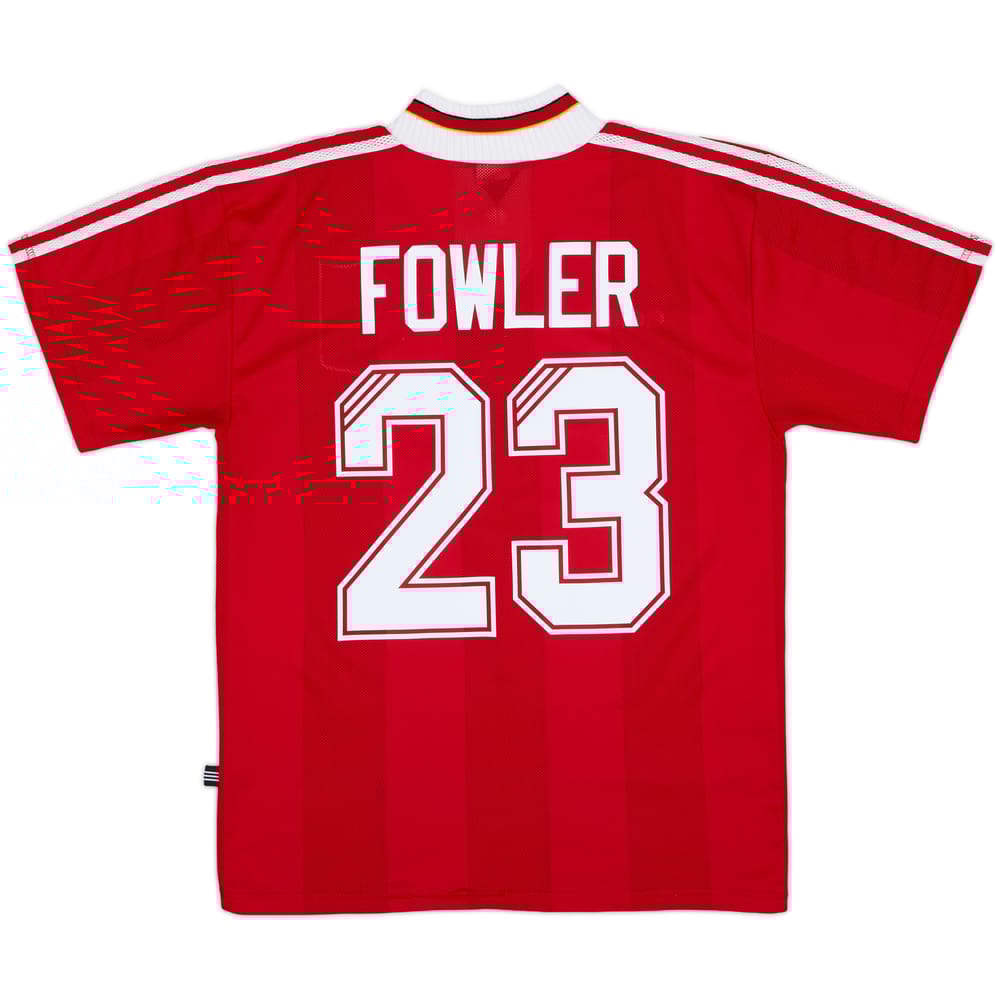 1995-96 Liverpool Home Shirt Fowler #23 - 9/10 - (M)