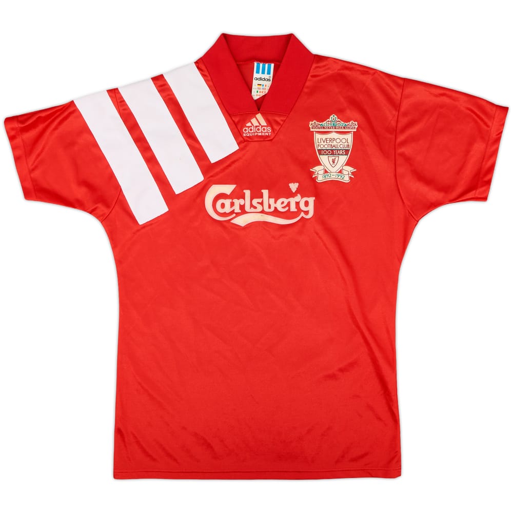 1992-93 Liverpool Centenary Home Shirt - 7/10 - (S)