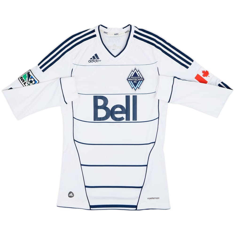 2012 Vancouver Whitecaps Authentic Home L/S Shirt - 4/10 - (S)