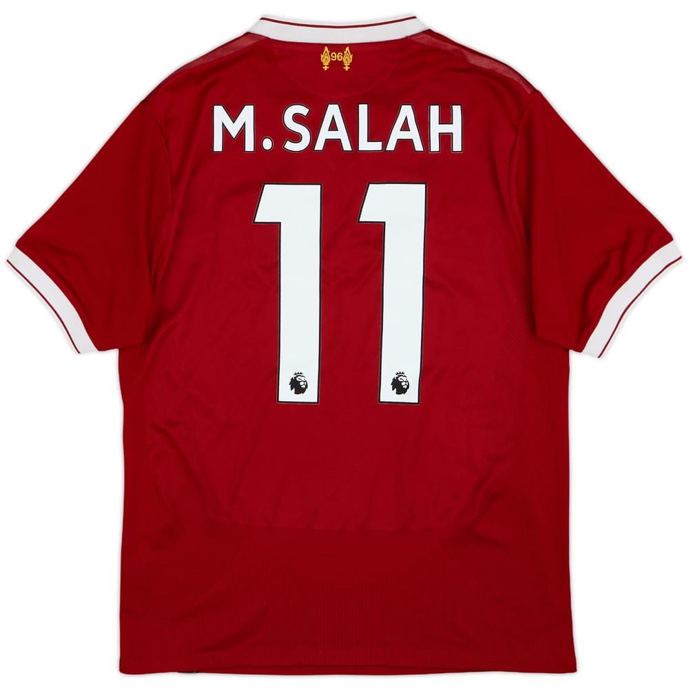 2017-18 Liverpool 125 Years Home Shirt M.Salah #11 - 7/10 - (S)