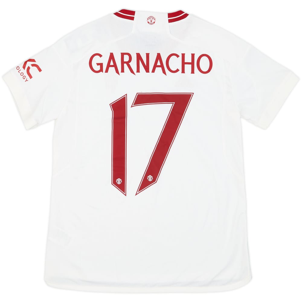 2023-24 Manchester United Third Shirt Garnacho #17 (Women's M)