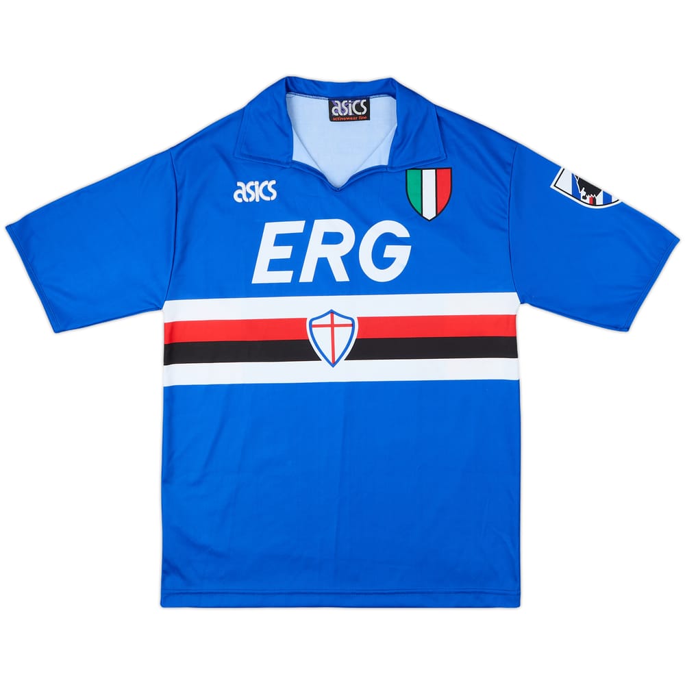 1990-92 Sampdoria Home Shirt - 6/10 - (S)