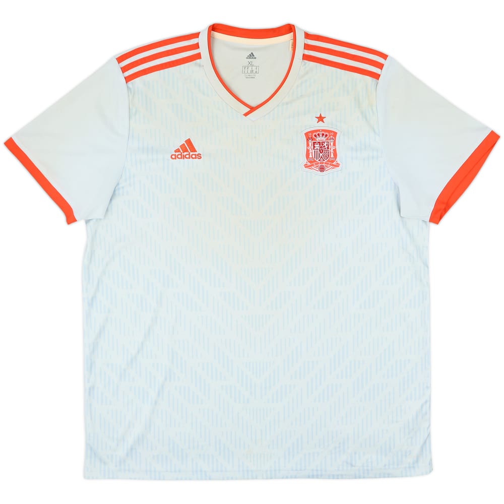2018-19 Spain Away Shirt - 4/10 - (XL)