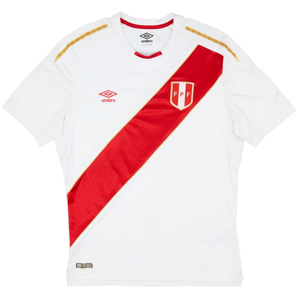 2018 Peru Home Shirt - 6/10 - (L)