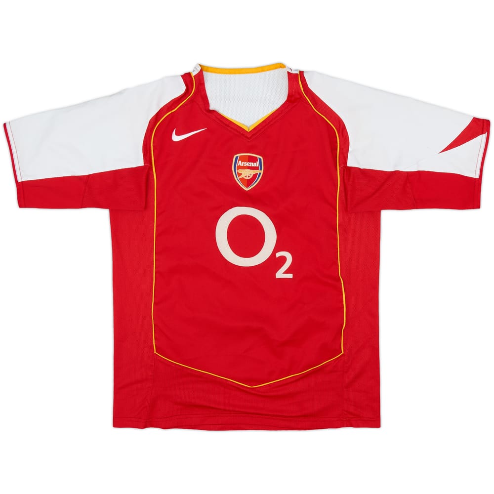 2004-05 Arsenal Home Shirt - 6/10 - (L.Boys)
