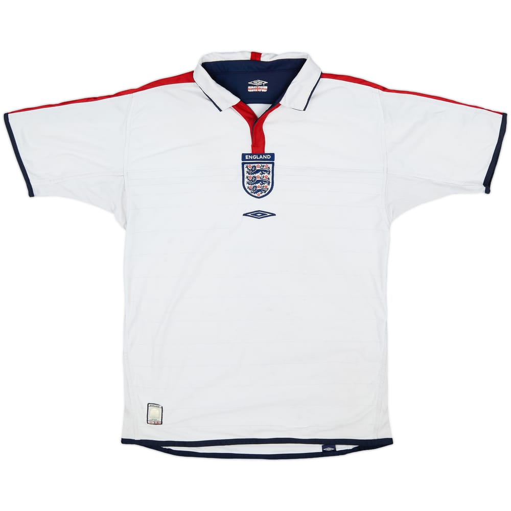 2003-05 England Home Shirt - 5/10 - (L)