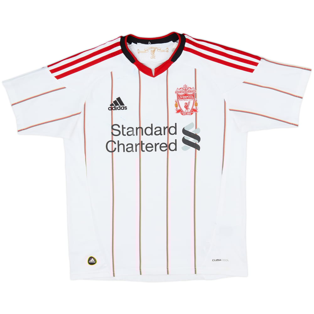 2010-11 Liverpool Away Shirt - 4/10 - (L.Boys)