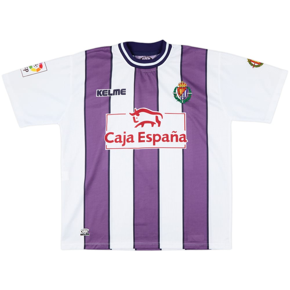 1999-00 Real Valladolid Home Shirt - 8/10 - (M)