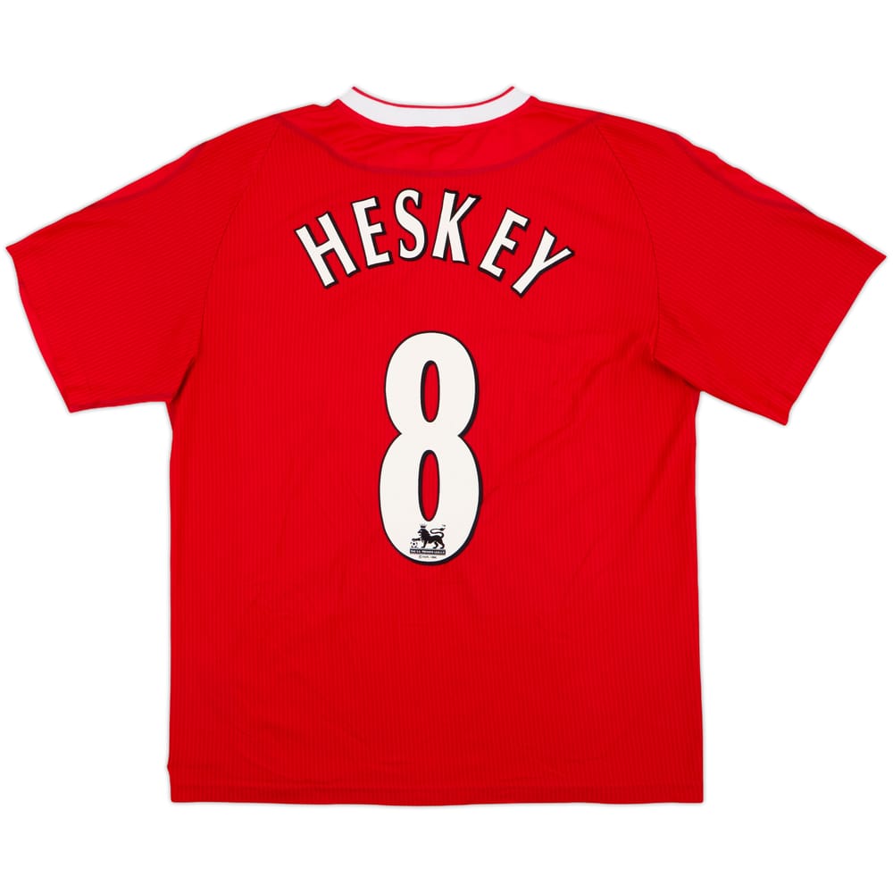 2002-04 Liverpool Home Shirt Heskey #8 - 8/10 - (L)