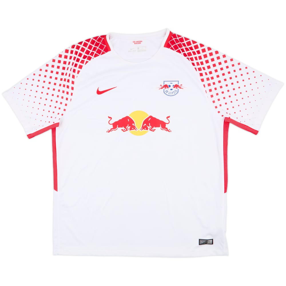 2017-18 RB Leipzig Home Shirt - 8/10 - (XL)
