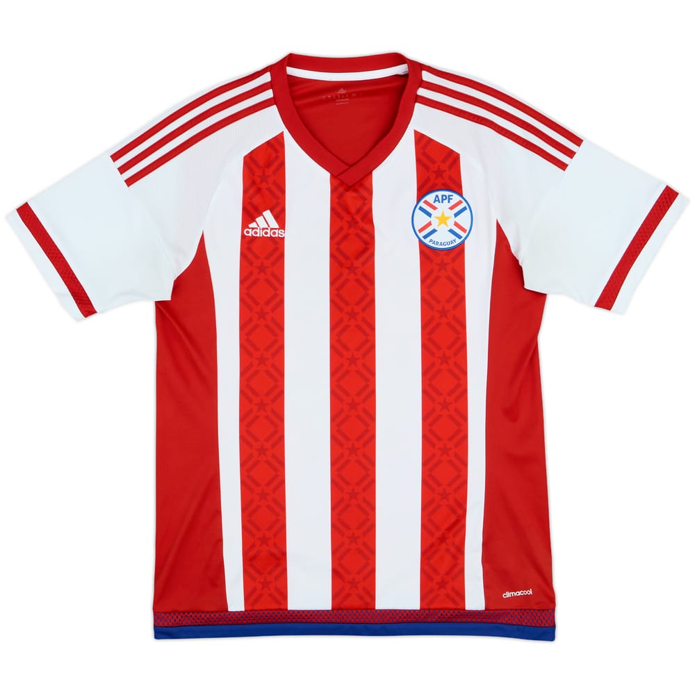 2015 Paraguay Copa America Home Shirt - 6/10 - (M)