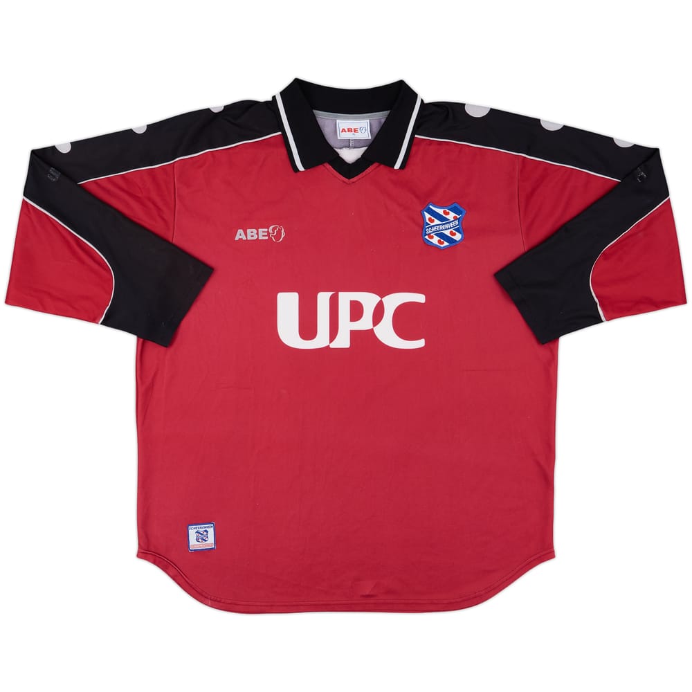 2000-01 Heerenveen Away L/S Shirt #13 - 8/10 - (XL)