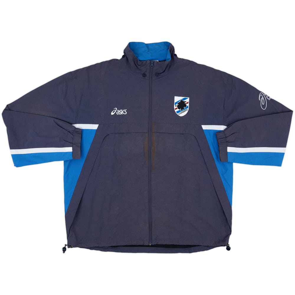 2001-02 Sampdoria Asics Track Jacket - 4/10 - (XXL)