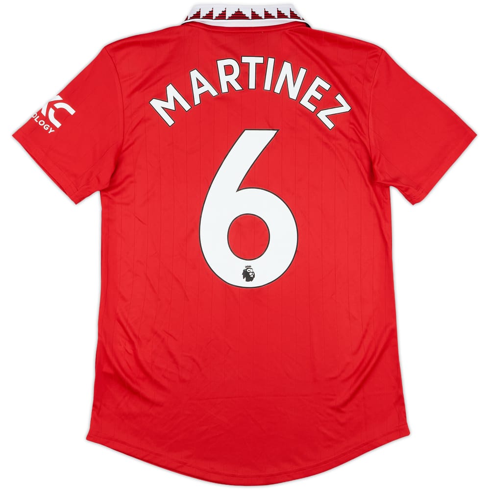 2022-23 Manchester United Home Shirt Martinez #6 (Women's S)