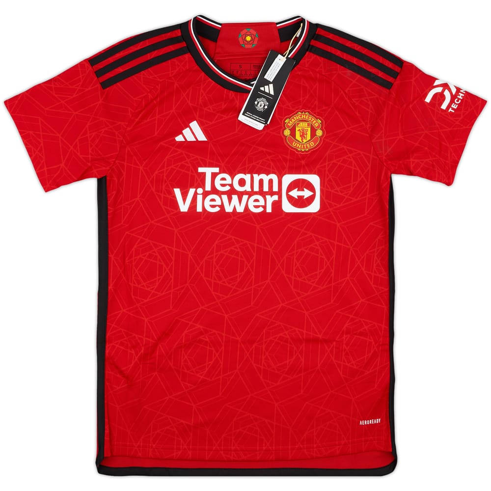 2023-24 Manchester United Home Shirt #9 (Women's S)