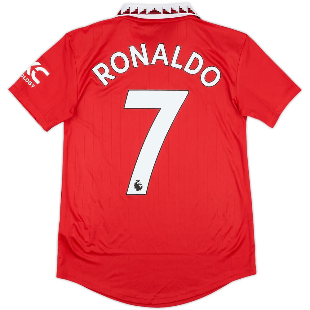 2022-23 Manchester United Home Shirt Ronaldo #7 (Women's XS)