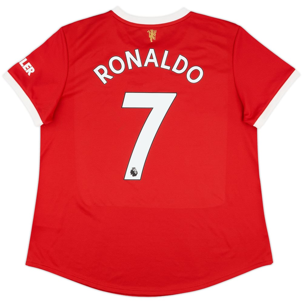 2021-22 Manchester United Home Shirt Ronaldo #7 (Women's XXL)