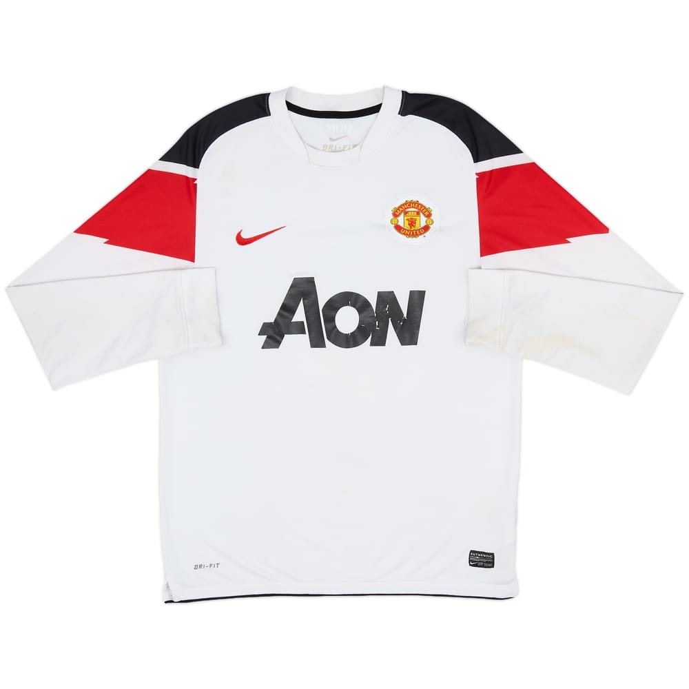 2010-12 Manchester United Away L/S Shirt - 5/10 - (M)