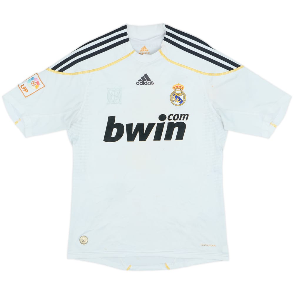 2009-10 Real Madrid Home Shirt - 4/10 - (S)