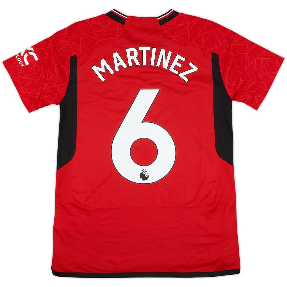 2023-24 Manchester United Home Shirt Martinez #6 (Women's M)