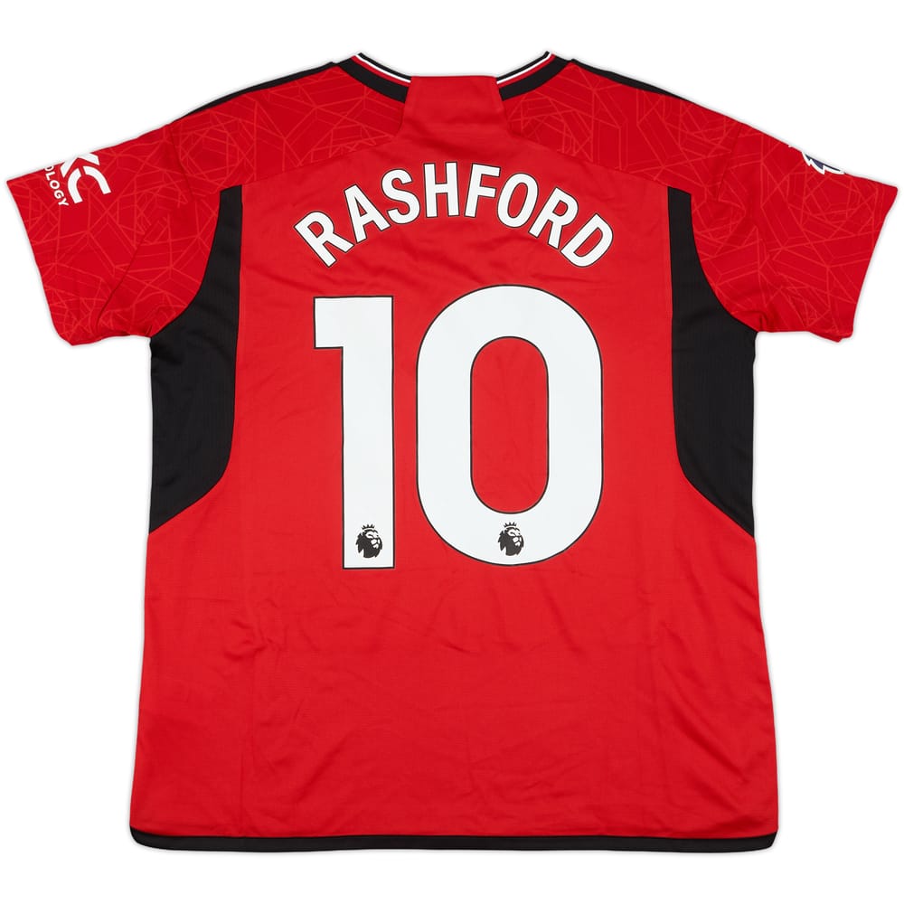 2023-24 Manchester United Home Shirt Rashford #10 (Women's XL)