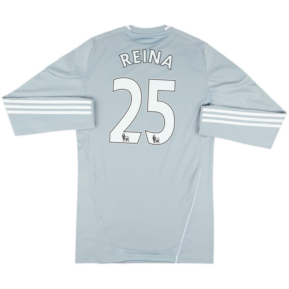 2010-12 Liverpool Player Issue TechFit GK Shirt Reina #25 (XL)