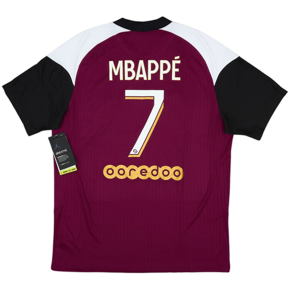 2020-21 Paris Saint-Germain Third Shirt Mbappe #7 (L)