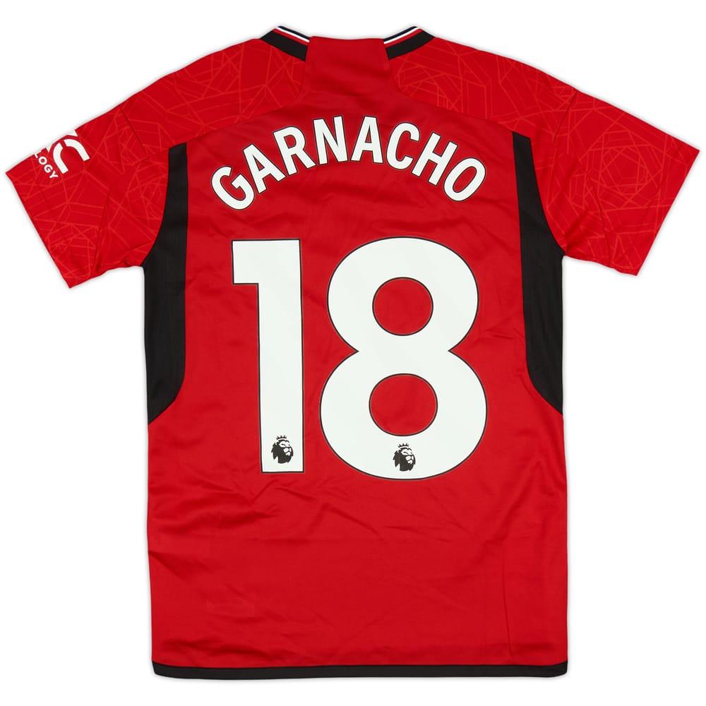 2023-24 Manchester United Home Shirt Garnacho #18 (Women's S)
