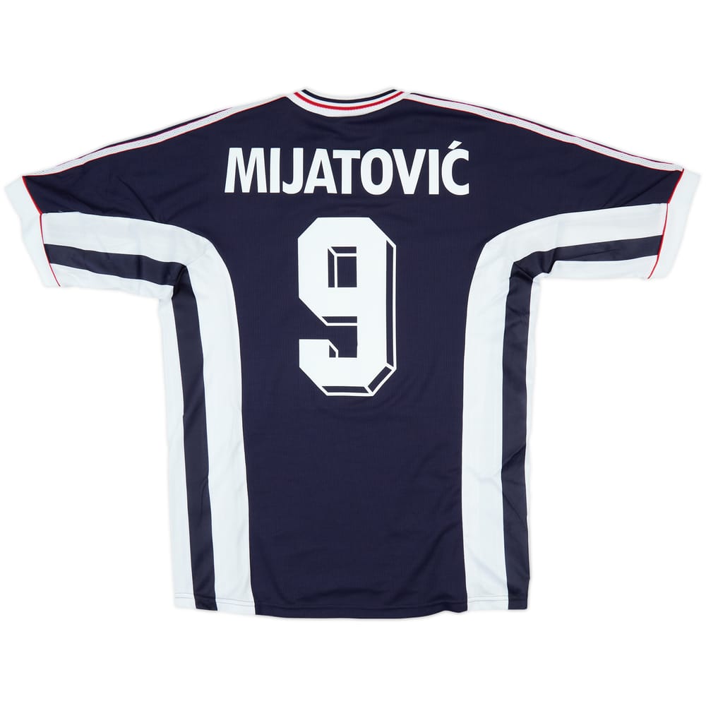 1998-99 Yugoslavia Home Shirt Mijatovic #9 (S)