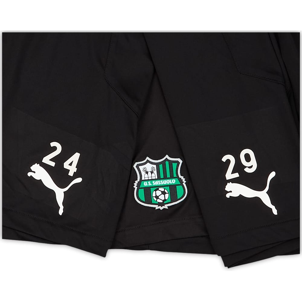 2021-22 Sassuolo Player Issue Puma Training Shorts # - 8/10 - (L)