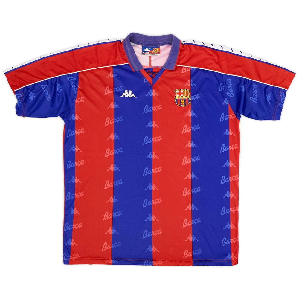 1992-95 Barcelona Home Shirt - 8/10 - (XL)