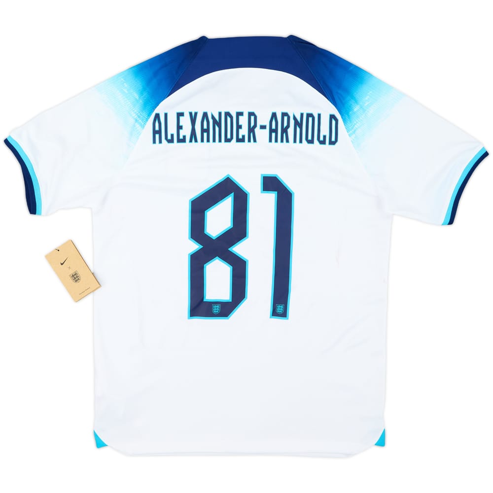 2022-23 England Home Shirt Alexander Arnold #81 (M)