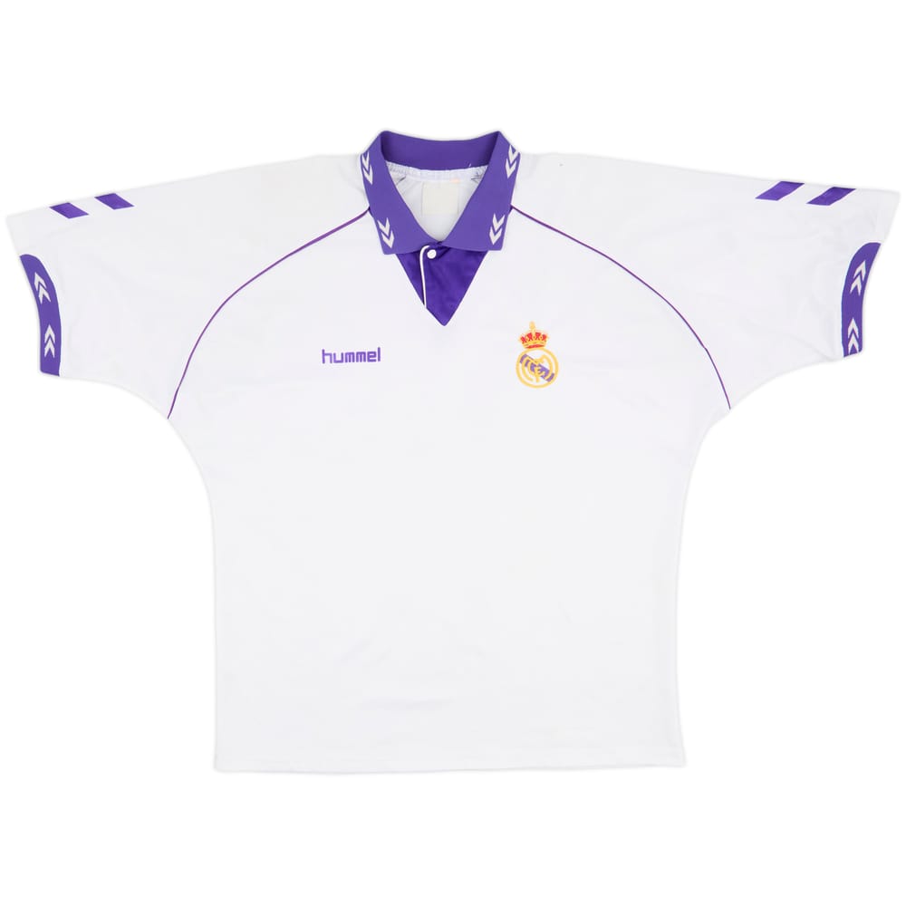 1993-94 Real Madrid Home Shirt - 8/10 - (L)