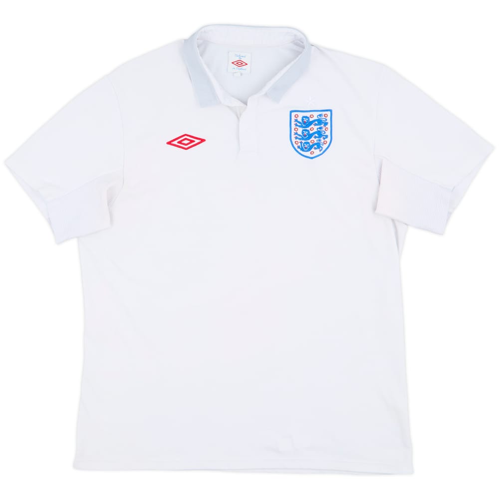 2009-10 England Home Shirt - 4/10 - (L)