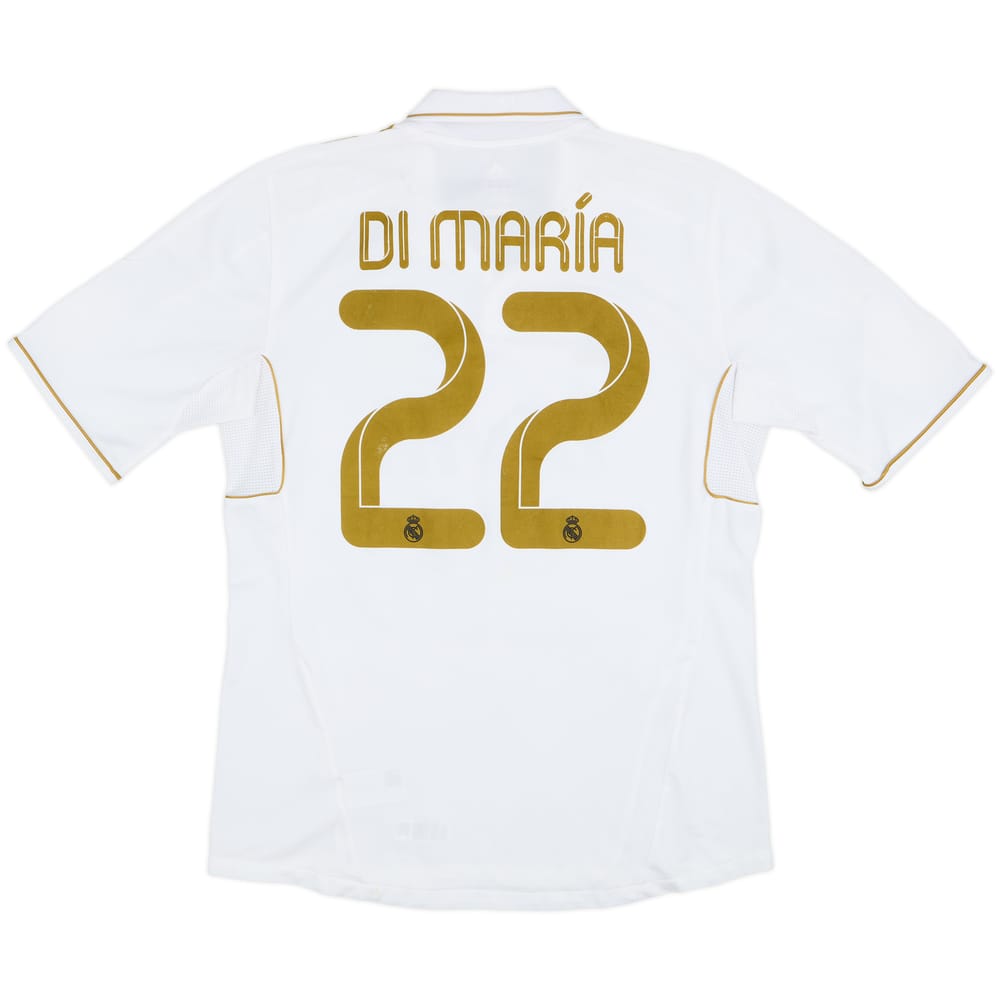 2011-12 Real Madrid Home Shirt Di Maria #22 - 6/10 - (L)