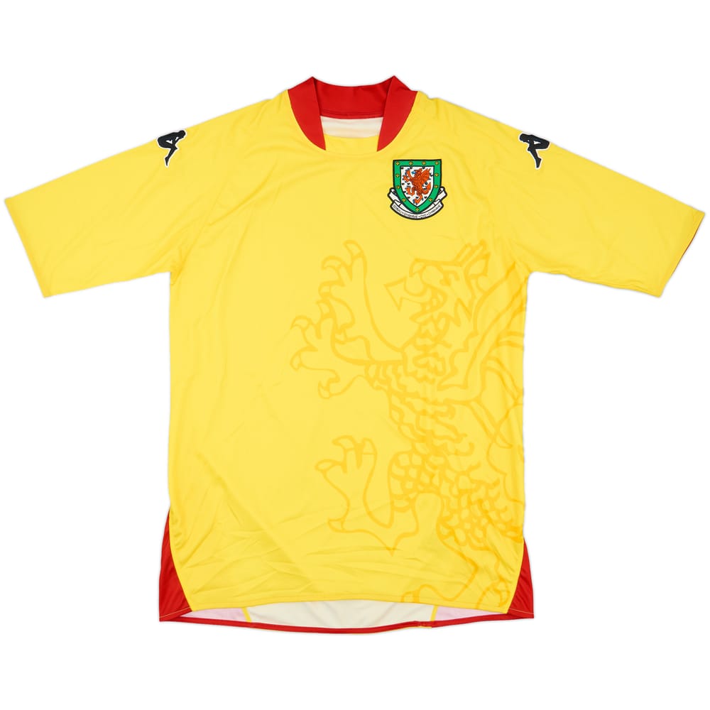 2007-08 Wales Away Shirt - 8/10 - (XL)