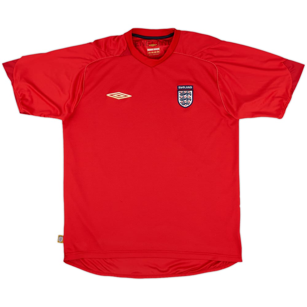 2006-07 England Umbro Training Shirt - 9/10 - (L)